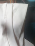 慕伊銘（MUYIMING）夏季新款圓領(lǐng)飛飛袖藍(lán)色短袖T恤女設(shè)計(jì)感小眾修身無袖短款上衣潮 白色 【%95純棉】 XL 115-125斤 曬單實(shí)拍圖
