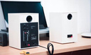 漫步者（EDIFIER）MR4 有源監(jiān)聽2.0音箱  HIFI音質 多媒體電腦電視音響 桌面音響 白色 曬單實拍圖