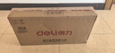 得力(deli)A4帶孔文件夾 加厚型歐式快勞夾 6個裝 黑色 曬單實拍圖