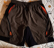 Monster Guardians運動(dòng)短褲男 寬松版型撞色抽繩戶(hù)外大口袋短褲 Brown 棕色 L 曬單實(shí)拍圖