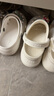 卡駱馳（crocs）經(jīng)典云朵Clog女沙灘洞洞鞋涼拖鞋206750 206750-100  37  曬單實(shí)拍圖