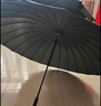 美度長(zhǎng)柄雨傘超大號(hào)加固加厚結(jié)實(shí)抗風(fēng)傘男士手動(dòng)長(zhǎng)把直柄雨傘黑M5003 曬單實(shí)拍圖