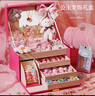 愛豆貓小女孩生日禮物7-10-14首飾盒兒童玩具3-6五六歲diy公主發(fā)飾禮盒8 公主首飾禮盒【粉妝玉砌】 高檔禮盒送禮佳品女童玩具 曬單實拍圖