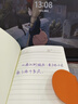 嘉然恒 筆記本本子拼接圓形搭扣款A(yù)5記事本高顏值皮面本記事本日記本商務(wù)辦公工作文具會(huì)議記錄本 綠色 曬單實(shí)拍圖