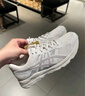 亞瑟士ASICS女鞋網(wǎng)面跑鞋透氣跑步鞋百搭緩震運(yùn)動鞋 GEL-CONTEND 4 灰白色/淺紫色 38 曬單實(shí)拍圖
