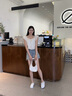 EHKO昂肯時尚休閑女鞋布鞋潮流百搭懶人鞋軟底輕便單鞋舒適透氣一腳蹬 云朵白 36 曬單實拍圖