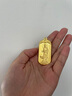 吉財運金包銀黃金觀(guān)音吊墜古法傳承心經(jīng)蓮座觀(guān)音掛墜送老公實(shí)心佛999金 觀(guān)音背面心經(jīng)吊牌 重約42g 曬單實(shí)拍圖