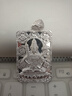 夢(mèng)至尊999八大守護(hù)神本命佛足銀吊墜男女款銀本色白銀項(xiàng)鏈墜大日如來(lái)佛 虛空藏菩薩：屬?；?，33克配掛繩 曬單實(shí)拍圖