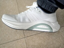 特步兩千公里plus2000公里plus跑步鞋男耐磨輕盈通勤緩震運動(dòng)鞋女鞋 經(jīng)典白-男 41 曬單實(shí)拍圖