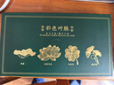 天色黃銅書簽禮盒 古典中國(guó)風(fēng)古風(fēng)伴手禮金屬畢業(yè)紀(jì)念品教師節(jié)禮物男女年會(huì)生日4枚/盒TS-5882彩色葉脈 曬單實(shí)拍圖