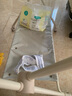 babycare尿布臺(tái)嬰兒護(hù)理臺(tái)多功能可折疊尿布臺(tái)新生兒可移動(dòng)?jì)雰捍捕喙δ艽?溫特綠【配網(wǎng)兜*2+小水盆*1】 曬單實(shí)拍圖