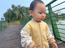 LUSON小O爸男嬰童棒球服2025年新款春秋季運(yùn)動(dòng)休閑嬰兒洋氣外套 曬單實(shí)拍圖