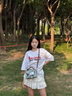 ANYSMIC包包女包輕奢侈大牌高端品牌女士包2025新款單肩手提包劍橋斜挎包 藍色 曬單實拍圖