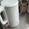 九陽(yáng)（Joyoung）熱水壺?zé)畨仉娝畨?雙層壺體 304不銹鋼 1.5L家用0膠水電水壺 K15FD-W123 曬單實(shí)拍圖