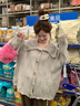 SNYDER WEAR新款開(kāi)衫女秋季韓版法式毛衣針織衫女百搭休閑軟糯針織長(cháng)袖上衣女 粉色 薄款 S 建議80-95斤 曬單實(shí)拍圖