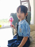 G.DUCKKIDS小黃鴨女童套裝夏季朱迪兔子警官衣服兒童jk百褶裙子cos服三件套 三件套 110 建議4~5歲【100-110cm】cm 曬單實拍圖