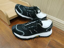 雅格獅丹（Aquascutum）男鞋2025秋季新款男士休閑運動(dòng)鞋防滑增高透氣網(wǎng)面鞋 黑色 40 曬單實(shí)拍圖