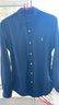 Polo Ralph Lauren 拉夫勞倫【The Hamptons系列】男裝 25春季經(jīng)典版型斜紋棉布襯衫 410-深藍色 M 曬單實拍圖