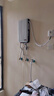 四季沐歌（MICOE）即熱式電熱水器 速熱型7500W智能變頻恒溫過水快熱家用超薄扁桶無內(nèi)膽免儲水洗澡淋浴機器H75-M01S 曬單實拍圖