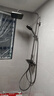 九牧（JOMOO）花灑淋浴套裝槍灰琴鍵自動(dòng)除垢精銅水路淋浴器36602-536/HBS-1 曬單實(shí)拍圖