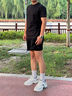 安踏OG800丨休閑鞋男女夏季網(wǎng)面透氣潮流學(xué)生舒適跑步鞋運(yùn)動(dòng)老爹鞋子 【男款】象牙白/新墨水藍(lán)-1 42 （男） 曬單實(shí)拍圖