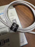 ANKER安克數據線(xiàn)【蘋(píng)果17/iPhone16】100W閃充雙向Type-C充電線(xiàn)充電器快充編織線(xiàn)適華為小米平板筆記本 【白】C-C編織線(xiàn) |100W閃充 1m 曬單實(shí)拍圖