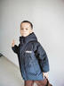 左別小學(xué)生羽絨服男孩大童12-15歲新款中長款冬裝棉衣中加厚 酒紅色 130cm 曬單實拍圖