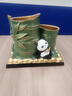 冠珺號(hào)創(chuàng)意熊貓筆筒節(jié)節(jié)高升家居桌面擺件辦公桌實(shí)用工藝品女生生日禮物 博學(xué)雙筆筒【京東物流】 曬單實(shí)拍圖
