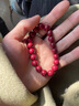 朱砂手串本命年轉(zhuǎn)運珠原礦高含量帝王紅紫金砂轉(zhuǎn)運男女通用手鏈 10MM紫金砂-均碼素圈 曬單實拍圖