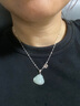 六桂福珠寶 PT950鉑金項鏈 星光素鏈 白金項鏈女 PT0300046 1.2g 曬單實拍圖