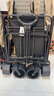 清系 戶(hù)外露營(yíng)折疊車(chē)野餐車(chē)營(yíng)地車(chē)露營(yíng)裝備便捷拖車(chē)推車(chē)購物 旅游買(mǎi)菜 180L 黑郁金坦克輪營(yíng)地車(chē)+桌板 曬單實(shí)拍圖