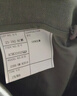 漢麻世家（HANP）【100%漢麻】男士休閑褲夏季透氣舒適男褲褲子 灰竹綠 32 曬單實(shí)拍圖