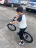 Nabiis那貝斯兒童自行車小孩3-6-7-8歲鋁合金超輕便學(xué)生單車16寸銀 曬單實拍圖