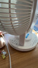 無(wú)印良品（MUJI）空氣循環(huán)風(fēng)扇 電風(fēng)扇家用桌面臺(tái)式 LA1OPC4S 白 長(zhǎng)28.5*寬19.5*高34cm 曬單實(shí)拍圖