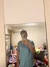 艾倫伯頓運(yùn)動(dòng)套裝男速干衣夏季跑步短袖健身衣服冰絲t恤短褲羽毛球訓(xùn)練服 藍(lán)綠【冰絲 速干 運(yùn)動(dòng)】 3XL 【160-175斤】 曬單實(shí)拍圖