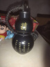 黑神話運(yùn)動(dòng)水杯東方葫蘆杯子便攜塑料杯男女學(xué)生高顏值大容量水壺 黑色塑料款-太極貼-斜跨繩800ml 曬單實(shí)拍圖