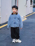 男童運(yùn)動(dòng)鞋2025新款秋季兒童跑步老爹鞋軟底小白鞋男孩大童鞋子 藍(lán)色 34 曬單實(shí)拍圖
