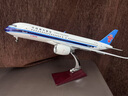 中國南方航空（CHINA SOUTHERN）南航C919國產(chǎn)大飛機客機機模 靜態(tài)飛機模型仿真原型客機生日禮物 C919-46cm-帶輪 曬單實(shí)拍圖