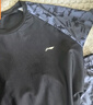 李寧（LI-NING）兒童泳衣男童中大童胖童游泳衣分體泳褲8821灰藍(lán)150 曬單實(shí)拍圖