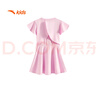 安踏兒童裙子女小童印花連衣裙夏季女孩校園風(fēng)連衣裙透氣362529306 曬單實(shí)拍圖