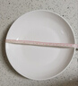 傳旗釉下彩陶瓷盤子8英寸4只裝陶瓷餐具盤碟菜盤子飯盤深湯盤新白陶瓷 曬單實拍圖