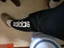 阿迪達(dá)斯（adidas）男褲長(zhǎng)褲 2025秋季新款跑步運(yùn)動(dòng)褲休閑時(shí)尚褲透氣舒適棉質(zhì)褲子男 黑/雙層針織/束腳時(shí)尚/熱銷款 3XL 【190-195cm/200-220斤】 曬單實(shí)拍圖