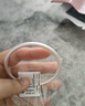 順慶銀樓古法銀手鐲啞光9999足銀男女傳承鐲子飾品閉口素圈手鐲送女友 古法手鐲40克-58mm配證書 曬單實拍圖