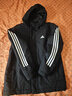 阿迪達斯adidas男子運動休閑三條紋棉服外套IX8884 XL 曬單實拍圖