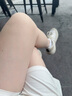 SOSOLEMON跑步短褲男夏季拉鏈口袋輕薄高彈力健身四分運動(dòng)速干褲 白色 偏米白 2XL 曬單實(shí)拍圖