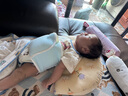鑫郝 嬰幼兒童注水熱水袋暖肚子二月鬧熱敷暖水腰袋神器 緩解腸脹氣 小號(hào)/淡藍(lán)純色0-6個(gè)月使用 曬單實(shí)拍圖