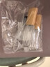 靚做分裝瓶精油玻璃按壓瓶便攜式香水噴霧旅行便攜空瓶子 送分裝工具10ml 2支 透明櫸木蓋克 曬單實(shí)拍圖