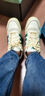 adidas FORUM LOW CL低幫休閑籃球板鞋男女新款阿迪達(dá)斯三葉草 乳白色/綠/暖香草色     42 曬單實(shí)拍圖