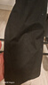 羅蒙（ROMON）休閑褲男2025夏季商務(wù)九分褲子男士百搭修身小腳男褲 黑色 33 曬單實拍圖
