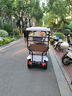 鳳凰V6小巴士電動四輪車老年代步電動車老人家用帶棚代步車 800w48V20A鉛酸雨簾滿足25-30公里通勤 曬單實拍圖
